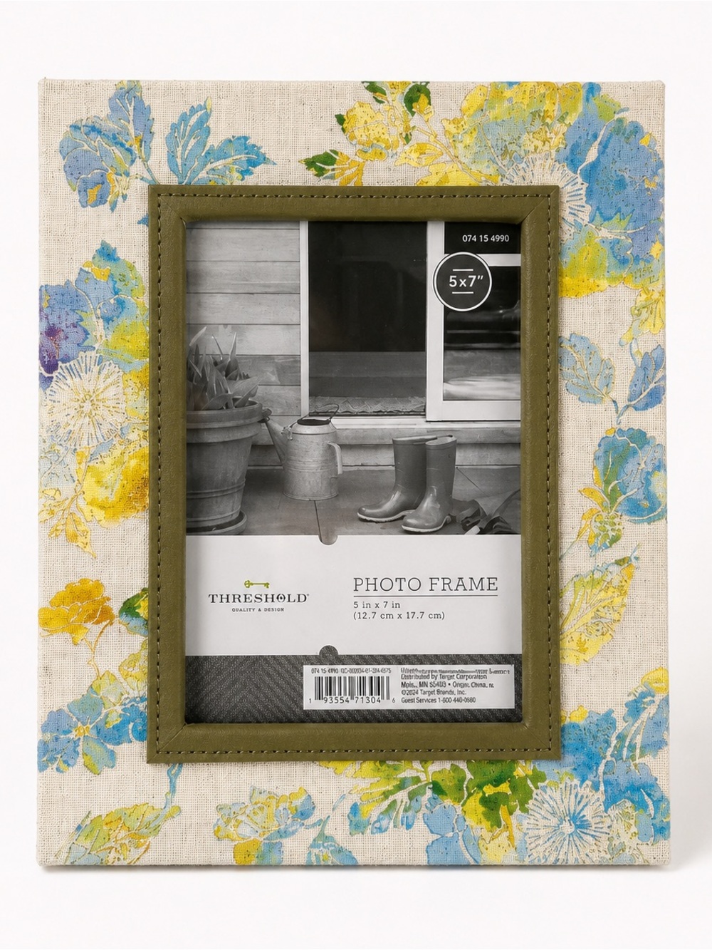 NEW Threshold Floral Photo Frame 5x7